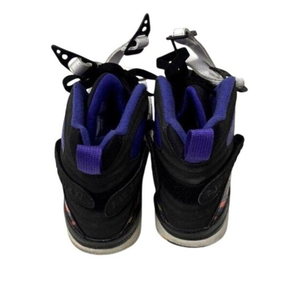 Air Jordan Retro 8 Three Peat Boy's Size 6Y - Picture 2 of 6